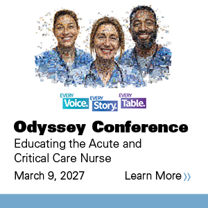2027 Odyssey Conference: Educating the Acute and Critical Care Nurse Banner
